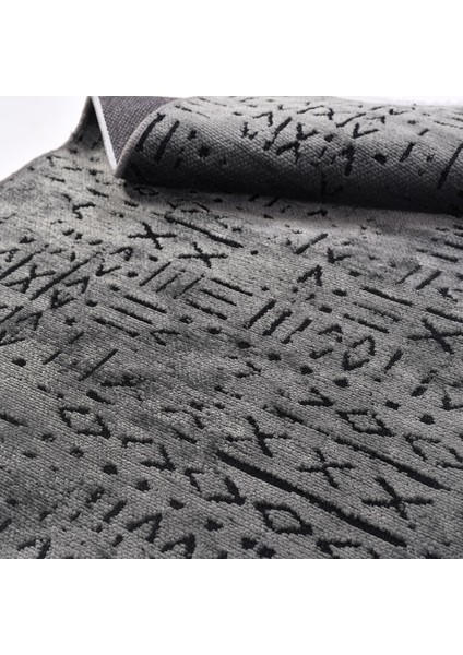 Modern Şönil Kilim Jakarlı Dokuma Iskandinav Desen Natural Lateks Taban Özel Ölçü Halı Yolluk modelleri