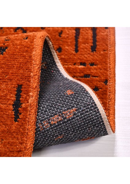 Modern Şönil Kilim Jakarlı Dokuma Iskandinav Desen Natural Lateks Taban Özel Ölçü Halı Yolluk fiyatları