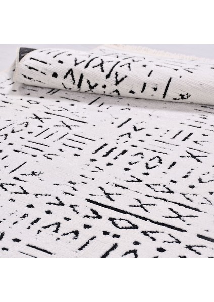 Modern Şönil Kilim Jakarlı Dokuma Iskandinav Desen Natural Lateks Taban Özel Ölçü Halı Yolluk fiyatları