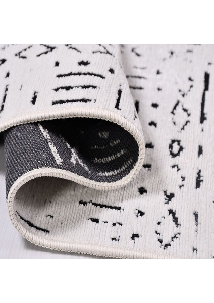 Modern Şönil Kilim Jakarlı Dokuma Iskandinav Desen Natural Lateks Taban Özel Ölçü Halı Yolluk modelleri