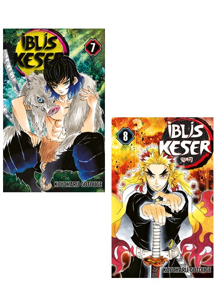 Iblis Keser 7 - 8. Ciltler Manga Seti