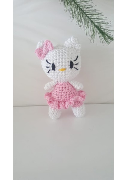 Amigurumi Hellokitty Oyuncak