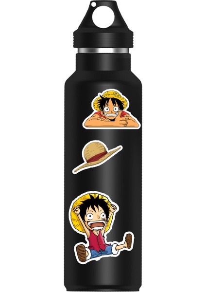 Anime Marketi Anime One Piece Sticker Seti 21 Adet