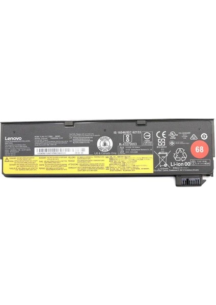 Lenovo Thinkpad W550, W550S, P50S Batarya Pil