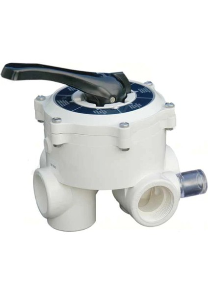 Midas Çok Yollu Vana Ø 50 mm (1,5 Inç) Yandan Yapıştırma Çıkışlı-6 Way Valves-Toptancıyızbiz