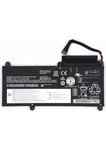 Lenovo Thinkpad E460, E460C, E465 Batarya Pil