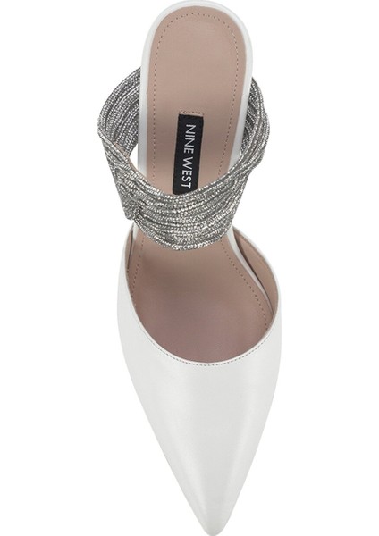 Barısa 2pr Beyaz Kadın Terlik modelleri