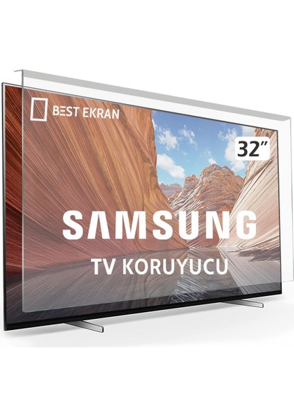 Samsung 32F6510 Tv Ekran Koruyucu - Samsung 32" Inç Ekran Koruyucu