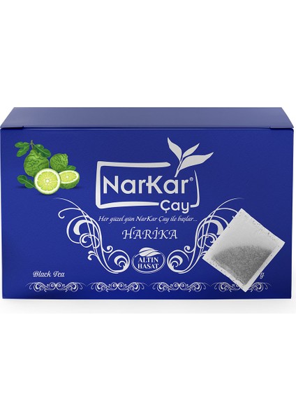 Harika Demlik Poşet Bergamotlu Çay 6 KG(15GR x 400 Ad.)