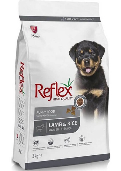Puppy Kuzu Etli Yavru Köpek Maması 3kg