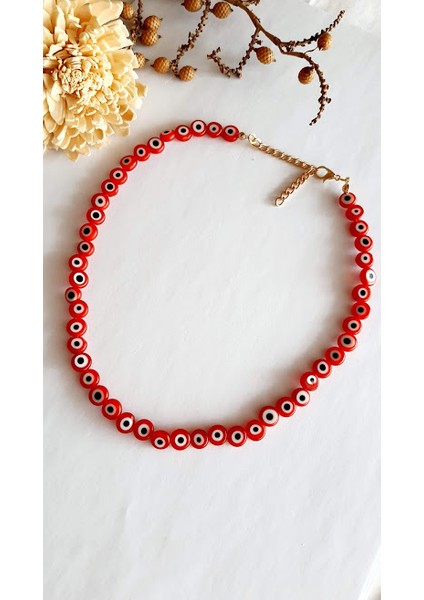 Alaçatı Nazar Göz Kolye