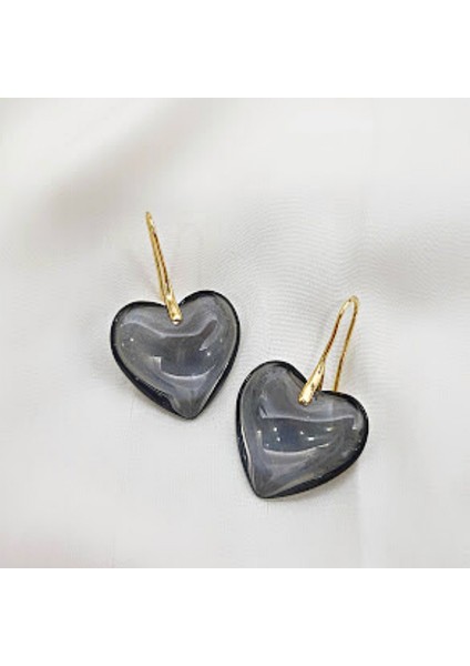 Bonbon Kalp Küpe Yanardöner