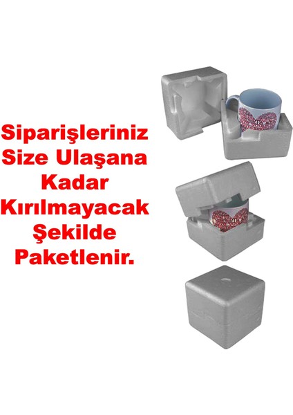 Seni Seviyorum 5'li Kırmızı Gül Buketi 14 Şubat Sevgililer Günü gift Kupa Bardak Sevgiliye Hediye Kış Masalı Kar Küresi Ayakta Sokak Lambası Doğum Günü Hediyesi Kupa