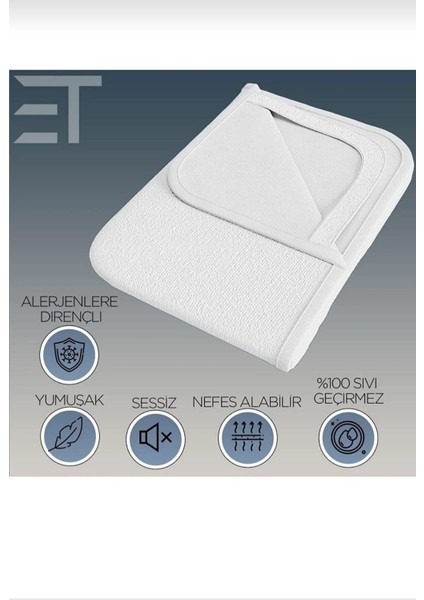 Mikrofiber Tek Kişilik Sıvı Geçirmez Alez