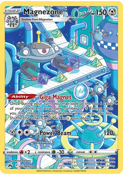 Pokemon Magnezone 150HP Kart