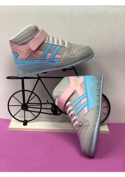 Kafkaslar Ayakkabı Ortopedik Bilekli Kız Erkek Çocuk Spor Ayakkabı