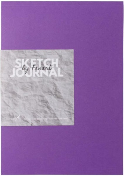 Fanart Academy Sketch Journal 110 gr 60 Yp A4 Mor 8663