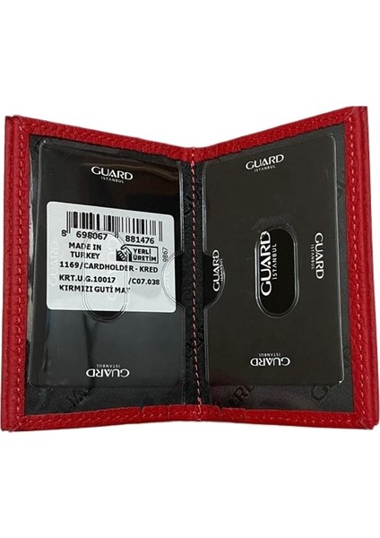 Guard Kredi Kartlıklı Cüzdan Deri Kadın Erkek Kartlık 10 Bölmeli Mini Cüzdan modelleri