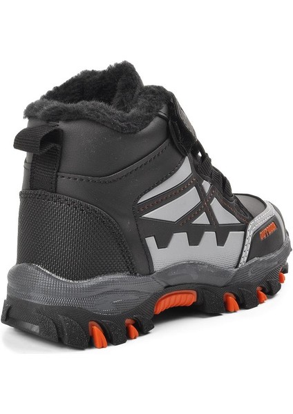 252-P Siyah-Oranj Içi Kürklü Su Itici Çocuk Outdoor Bot fırsatları