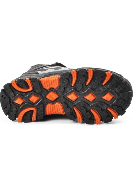 252-P Siyah-Oranj Içi Kürklü Su Itici Çocuk Outdoor Bot indirimleri