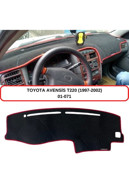 Toyota Avensis (1997-2002) Torpido Koruma Kılıfı 3d Koruyucu Halı Örtü