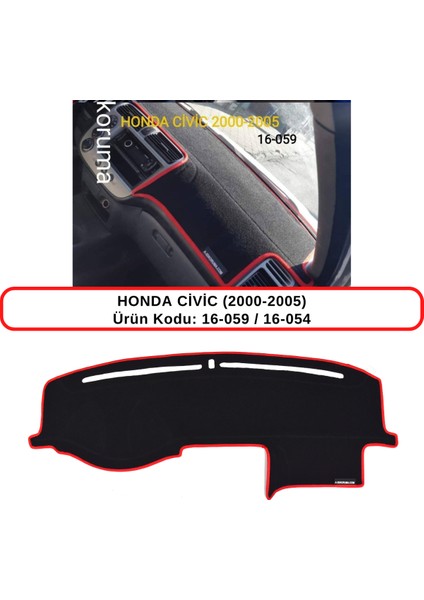 Honda Civic (2003-2005) Torpido Koruması / Halısı / Örtüsü / Kılıfı