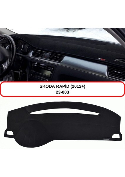 Skoda Rapid ( 2012 +)Torpido Koruma Kılıfı / 3d Koruyucu Halı / Örtü
