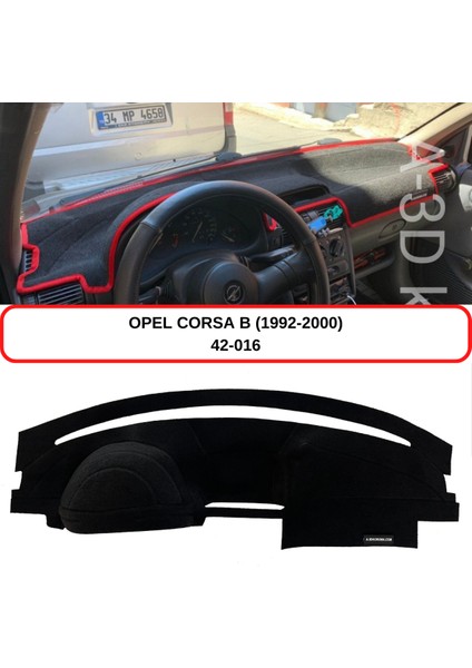 Opel Corsa B (1992-2000) Torpido Koruma Kılıfı / 3d Koruyucu Halı / Örtü