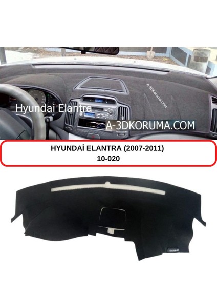 Hyundai Elantra (2007-2011) Torpido Koruma Kılıfı / 3d Koruyucu Halı / Örtü