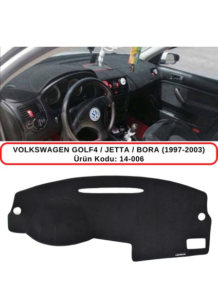 Volkswagen Golf 4 / Jetta / Bora (1997-2003) Torpido Koruma Kılıfı 3d Koruyucu Halı Örtü