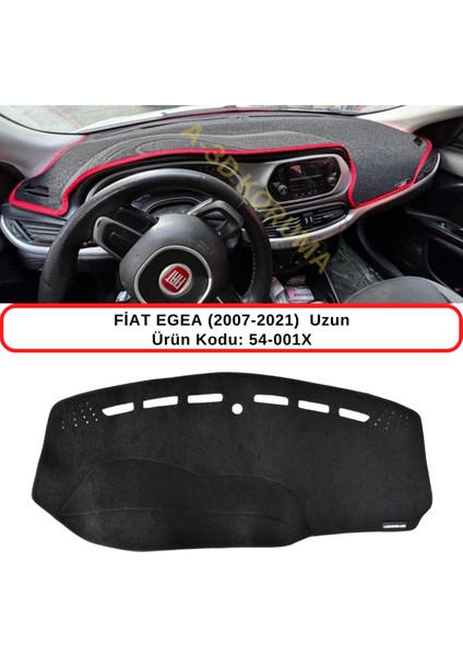 Fiat Egea (2007-2021) Uzun Torpido Koruma Kılıfı / 3d Koruyucu Halı / Örtü