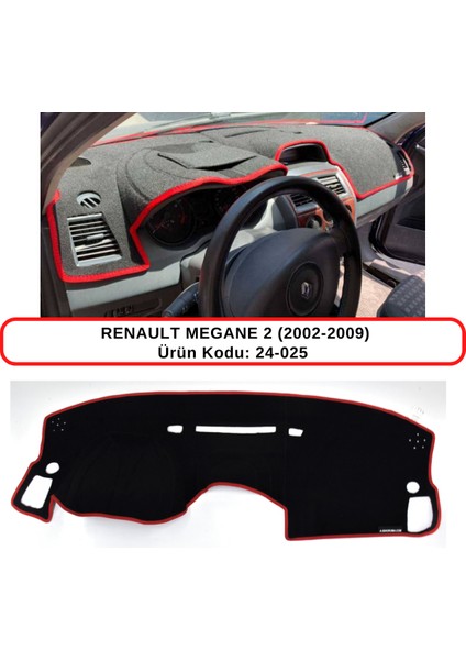 Renault Megane 2 (2002-2009) Torpido Koruma Kılıfı 3d Koruyucu Halı Örtü