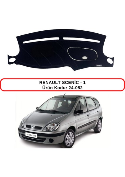 Renault Scenic - 1 Torpido Koruma Kılıfı 3d Koruyucu Halı Örtü