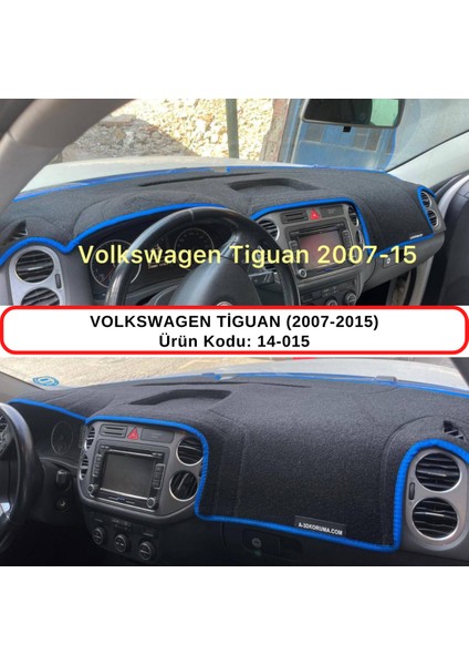 Torpido Koruma Kılıfı 3d Koruyucu Halı Örtü Volkswagen Tiguan (2007-2015)