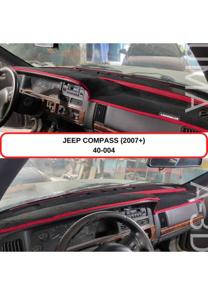 Jeep Compass (2007) Torpido Koruması / Halısı / Örtüsü