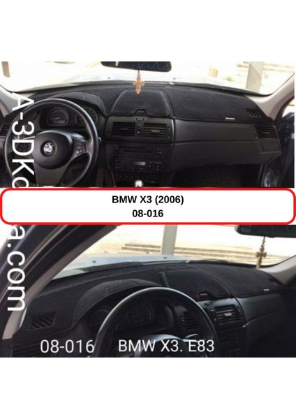 Bmw X3 (2006) Torpido Koruması / Halısı / Örtüsü / Kılıfı