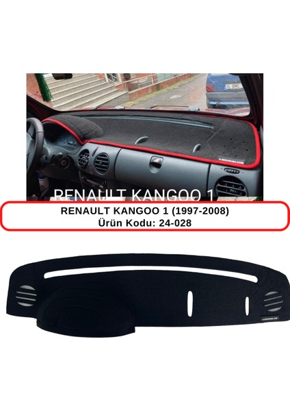 Renault Kangoo I (1) (1997-2008) Torpido Koruma Kılıfı 3d Koruyucu Halı Örtü
