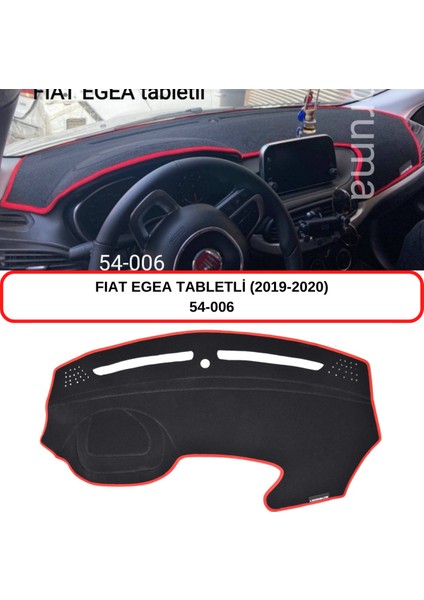 Fiat Egea (2019-2021) Tabletli Torpido Koruması / Halısı / Örtüsü