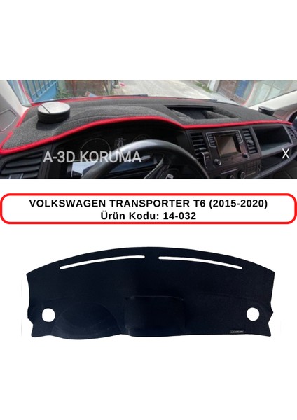 Volkswagen Transporter T6 (2015-2020) Torpido Koruması / Halısı / Örtüsü / Kılıfı