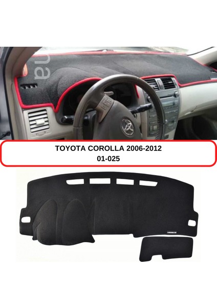 Torpido Koruma Kılıfı 3d Koruyucu Halı Örtü Toyota Corolla (2006-2012)