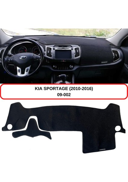 Kıa Sportage (2010-2016) Torpido Koruma Kılıfı 3d Koruyucu Halı Örtü
