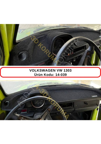 Volkswagen Vw 1303 Torpido Koruması / Halısı / Örtüsü / Kılıfı