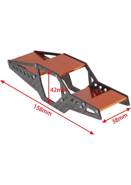 Eksenel SCX24 90081 Için 2ADET Şasi Gövde Kabuğu 1 24 Araç (Yurt Dışından) fırsatları
