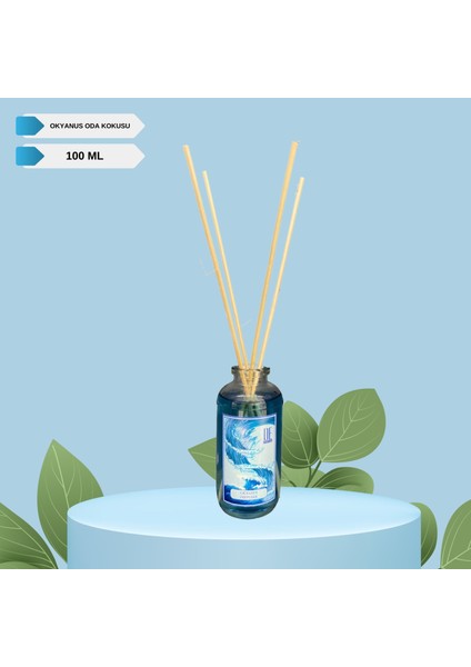 Okyanus - Ferahlatıcı Kokulu Dekoratif 100 ml Bambu Çubuklu Oda Kokusu fiyatları