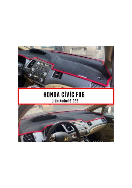 Honda Civic Fd6 Torpido Koruması / Halısı / Örtüsü / Kılıfı