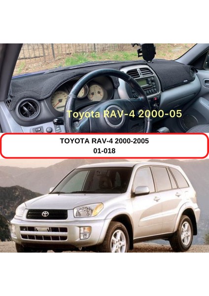 Toyota Rav4 (2000-2005) Torpido Koruma Kılıfı 3d Koruyucu Halı Örtü