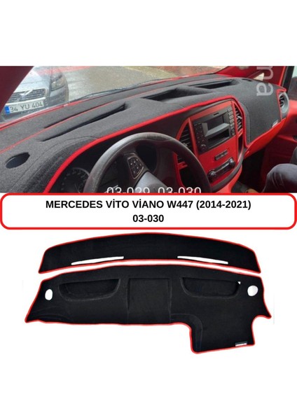Mercedes -Benz Vito W447 (2014-2021) Torpido Koruması / Halısı / Örtüsü / Kılıfı