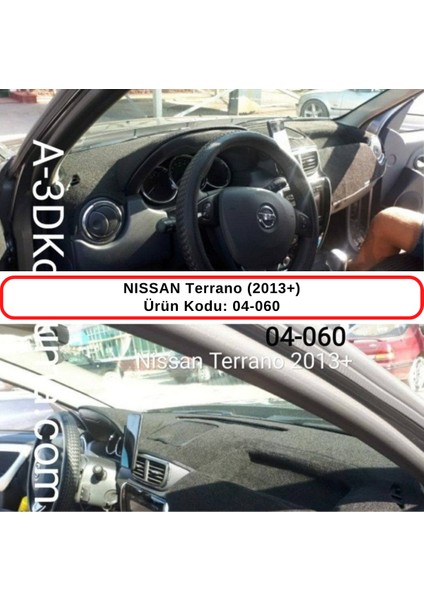 Nıssan Terrano (2013+) Torpido Koruma Kılıfı 3d Koruyucu Halı Örtü