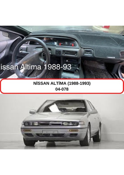 Nissan Altima (1988-1993) Torpido Koruma Kılıfı 3d Koruyucu Halı Örtü