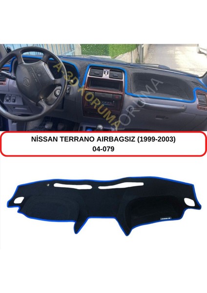 Nissan Terrano (1999-2003) (Airbagsiz) Torpido Koruması / Halısı / Örtüsü / Kılıfı